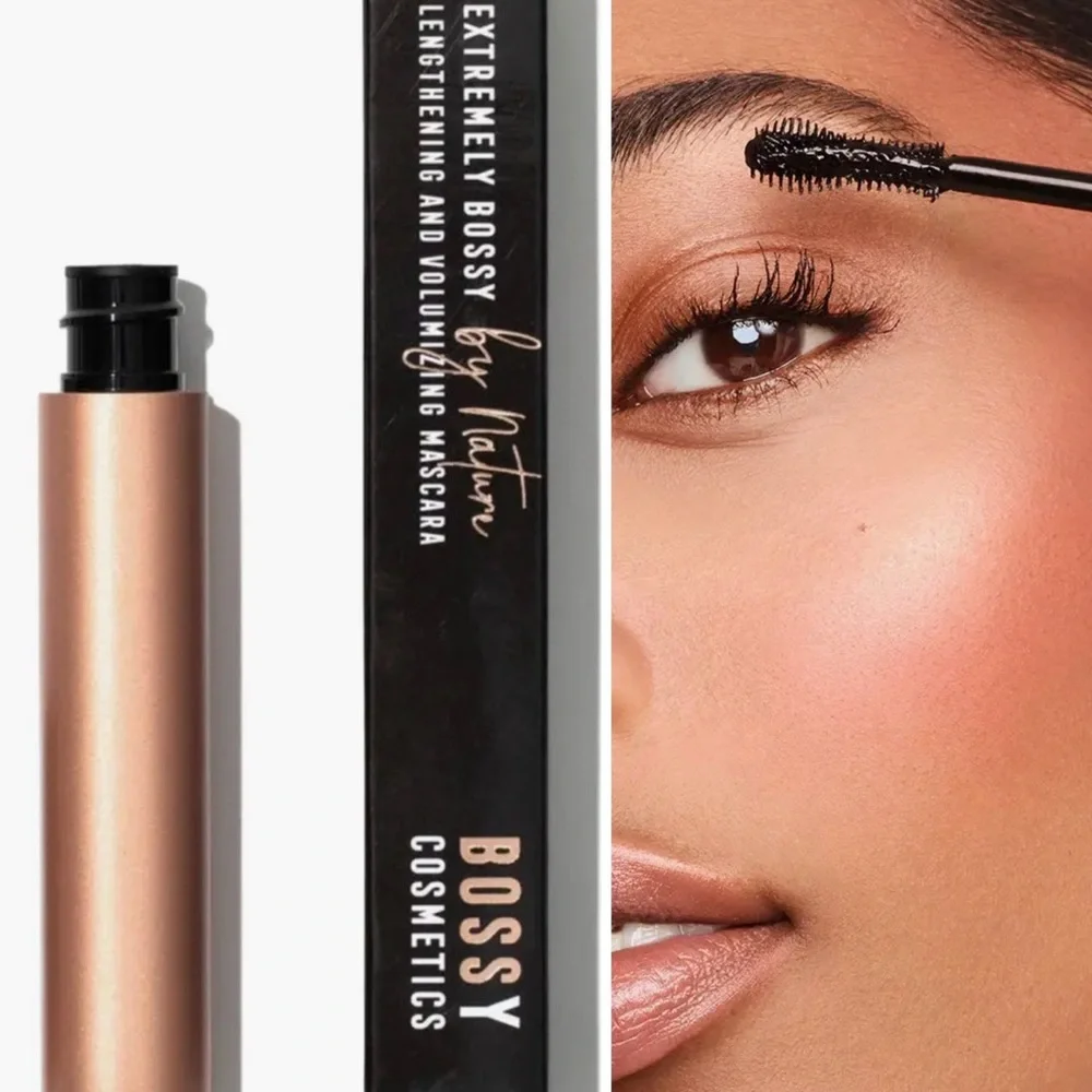 Bossy ONYX Volumizing Black Mascara for Defined Lashes